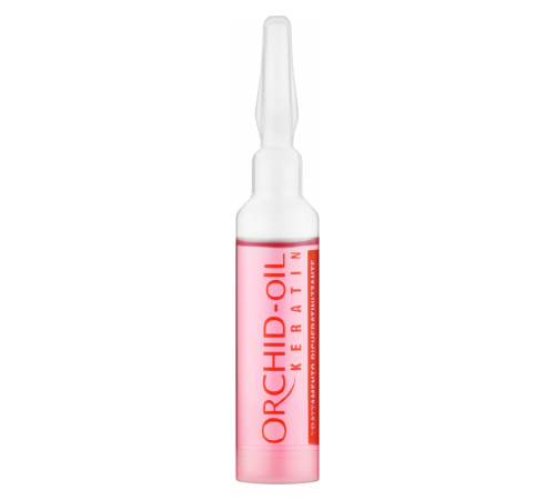 Ампула Kleral System Orchid Oil Keratin Treatment з олією орхідеї для зміцнення і живлення волосся, пакування 10х10 мл