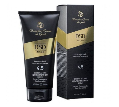 Кератиновая сыворотка DSD De Luxe 4.5 Dixidox Keratin Treatment Serum для стимуляции роста волос 200 мл
