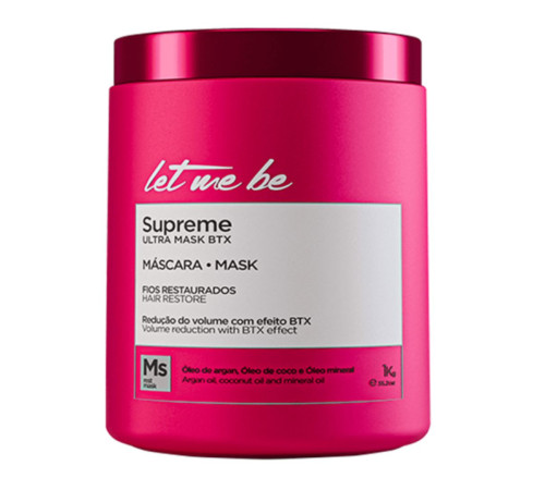 Ботокс для волосся Let me be Supreme Ultra Mask BTX, 1000 мл (заводська)