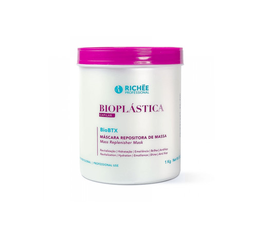 Ботокс для волосся Richee Bioplastica BioBTx Repositor de Massa, 500 г (розлив)