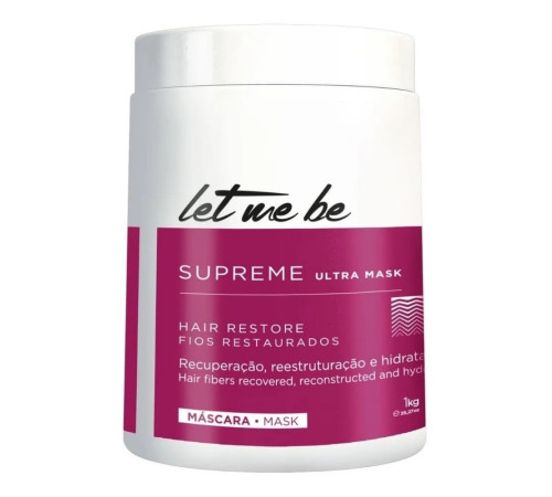 Ботокс для волосся Let me be Supreme Ultra Mask BTX, 1000 мл (заводська)