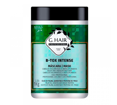Холодний ботокс Inoar G.HAIR B-tox Intense, 500 г (розлив)