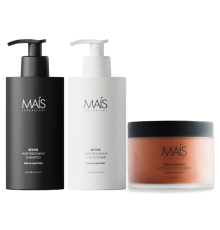 Набір Mais Revive Hair Treatment TRIO шампунь, кондиціонер і маска для відновлення пошкодженого волосся 3х500 мл