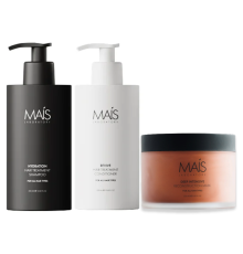 Набір Mais Hydration Hair Treatment TRIO шампунь, кондиціонер і маска для зволоження і реконструкції волосся 2х300+250 мл