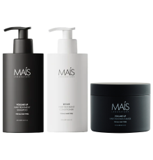 Набір Mais Volume UP Hair Treatment TRIO шампунь, кондиціонер і маска для об'єму тонкого волосся 2х300+250 мл