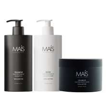 Набір Mais Volume UP Hair Treatment TRIO шампунь, кондиціонер і маска для об'єму тонкого волосся 3х500 мл