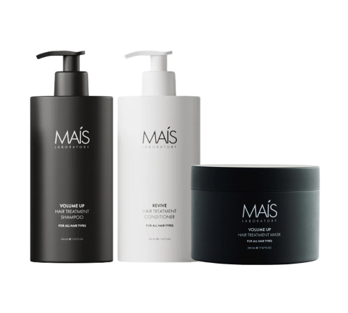 Набір Mais Volume UP Hair Treatment TRIO шампунь, кондиціонер і маска для об'єму тонкого волосся 3х500 мл