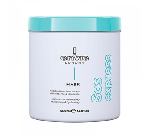 Амiнoкислoтнa маска Envie Luxury Sos Mask для миттєвого відновлення волосся (EN463) 1000 мл