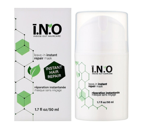 Незмивна маска I.N.O. Leave-In Instant Repair Mask для відновлення пошкодженого волосся 50 мл