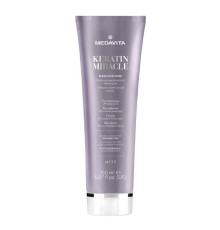 Розгладжуюча маска Medavita Keratin Miracle Sleek Hair Mask для пухнастого та неслухняного волосся 150 мл