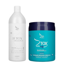 Набір ботоксу для волосся Zap Botox Matizador Bluetox, 100/200 г (розлив)