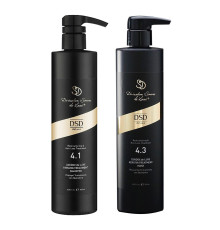 Набір DSD 4.1/4.3 Dixidox de Luxe Keratin Treatment шампунь і маска проти випадіння волосся, 2x500 мл