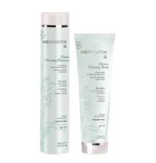 Набір Medavita Choice Glowing  DUO шампунь і маска для зволоження і блиску фарбованого волосся 250/150 мл
