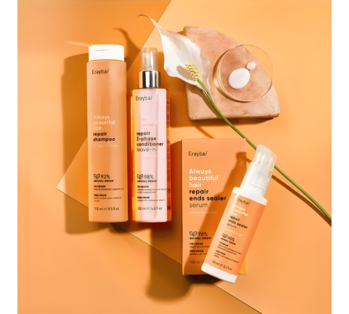 Відновлюючий шампунь Erayba ABH Repair Shampoo для пошкодженого та сухого волосся 250 мл