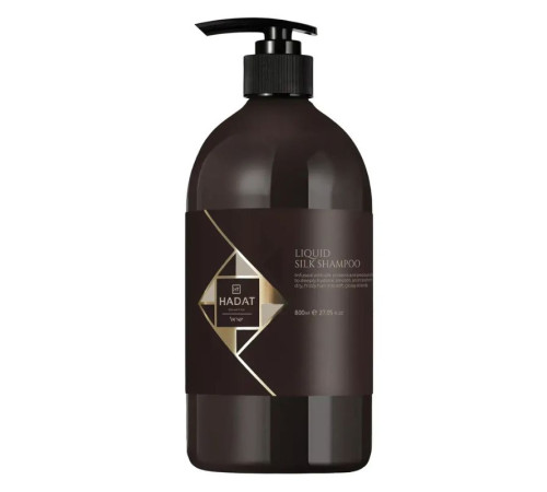 Шампунь Hadat Liquid Silk Shampoo для відновлнення блиску та гладкості волосся "Рідкий Шовк" 800 мл
