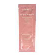 Живильний шампунь Medavita Nutrisubstance Nutritive Shampoo для відновлення сухого волосся, пробник саше 15 мл