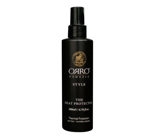 Термозахисний спрей ORRO Venezia Style The Heat Protector для укладання волосся незмивний 200 мл