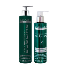 Набір Abril Et Nature Sublime Hyaluronic DUO шампунь і маска для пошкодженого волосся, 250/200 мл
