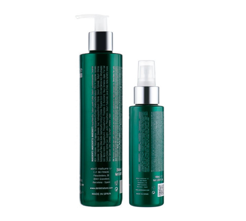 Набір Abril Et Nature Sublime Hyaluronic DUO-2 шампунь і сироватка для пошкодженого волосся, 250/100 мл