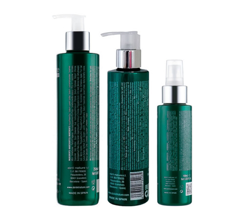 Набір Abril Et Nature Sublime Hyaluronic TRIO шампунь, маска і сироватка для пошкодженого волосся, 250/200/100 мл