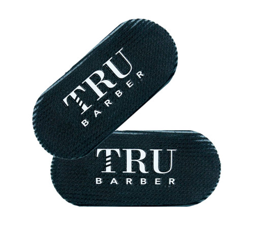 Липучка-фіксатор для волосся Tru Barber чорна (2 шт. в упаковці) чорна