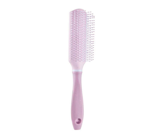 Масажна щітка Fashion Candy Comb для укладання волосся пласка бузкова