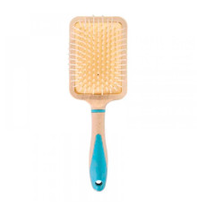 Масажна щітка Fashion Candy Massage Comb для укладання волосся прямокутна жовта