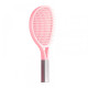Продувна масажна щітка-браш Tennis Style Hair Brush для всіх типів волосся ультрам`яка рожева