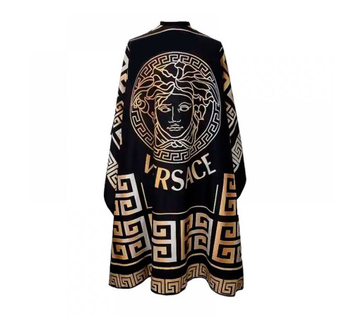 Перукарська накидка-пеньюар для клієнта Versace-1 водостійкий нейлон 140х160 см