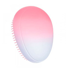 Гребінець-яйце Egg Detangler Compact Hair Brush для розплутування волосся рожевий