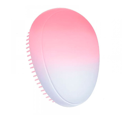 Гребінець-яйце Egg Detangler Compact Hair Brush для розплутування волосся рожевий