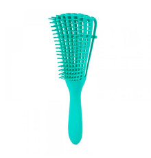Гребінець з регулюванням щетини для кучерявого волосся Flexi Detangling Brush зелений