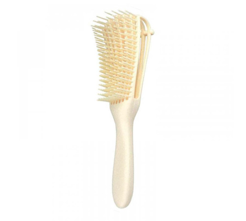 Гребінець з регулюванням щетини для кучерявого волосся Flexi Detangling Brush жовтий