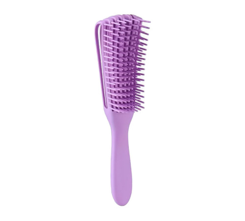 Гребінець з регулюванням щетини для кучерявого волосся Flexi Detangling Brush лиловий