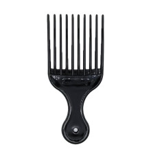 Гребінь Professional Afro Hair Picker пластиковий чорний 130 мм 35139 