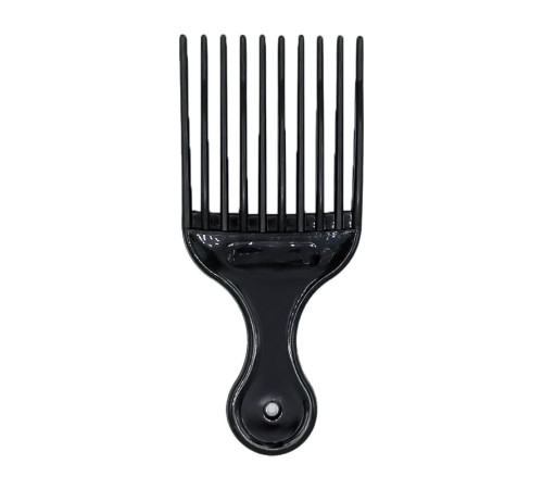 Гребінь Professional Afro Hair Picker пластиковий чорний 130 мм 35139 