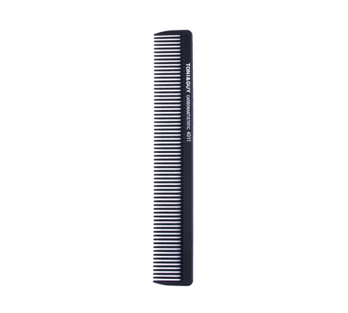 Гребінь для стрижки волосся Toni & Guy Carbon Antistatic Comb 4011 антистатичний карбоновий чорний