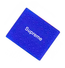 Гумка проти ковзання на машинку для стрижки Supreme розмір L 75х49 мм синя