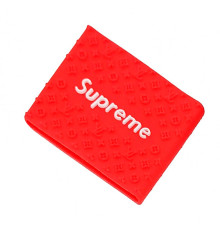 Гумка проти ковзання на машинку для стрижки Supreme розмір L 75х49 мм червона