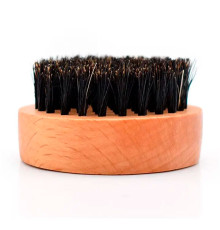 Щітка для фейда, бороди Barber Beard Brush для барбера, перукаря кругла 5,5 см