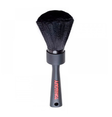 Щітка змітка волосся шиї після стрижки TONI&GUY для перукаря барбера довга чорна 20 см