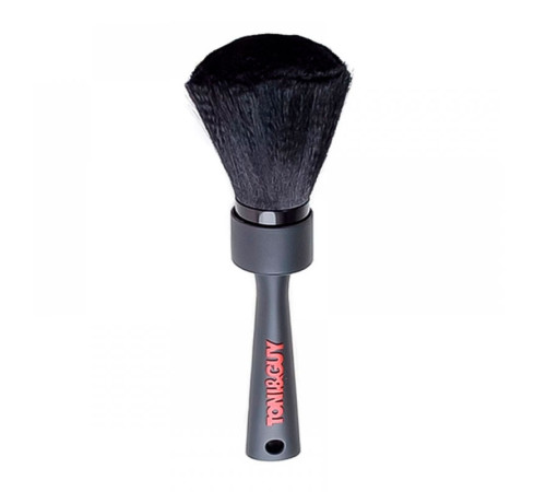 Щетка сметка волос шеи после стрижки TONI&GUY для парикмахера барбера длинная черная 20 см