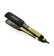 Професійна титанова прасочка для випрямлення волосся Professional Hair Straightener з цифровим РК-дисплеєм