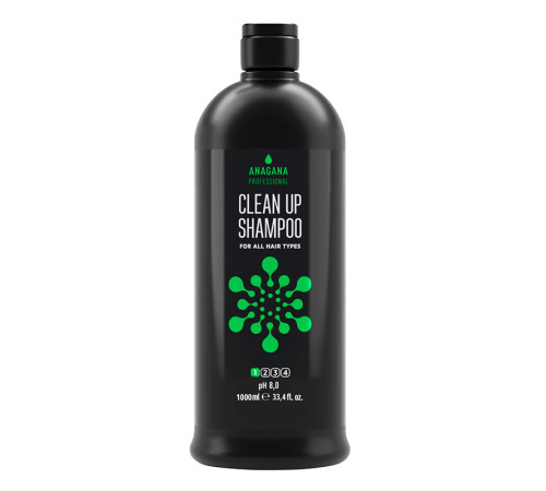  Шампунь "Глибоке очищення" для всіх типів волосся Anagana Clean Up Shampoo for all hair tipes, 1000 мл
