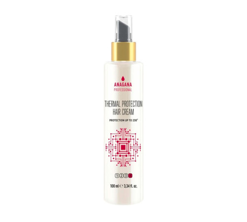 Крем для волосся "Термозахист до 230ºС" Anagana Hair Cream "Thermoprotection", 100 мл