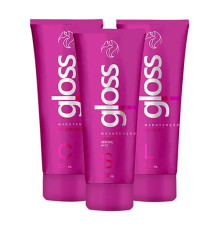 Набор для домашнего ухода за волосами Fox Gloss home care (шампунь 250 мл + кондиционер 250 мл + флюид 250 мл)