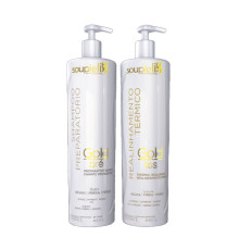 Набір кератину SoupleLiss Gold Liss без формальдегіду, 100/200 г (розлив)