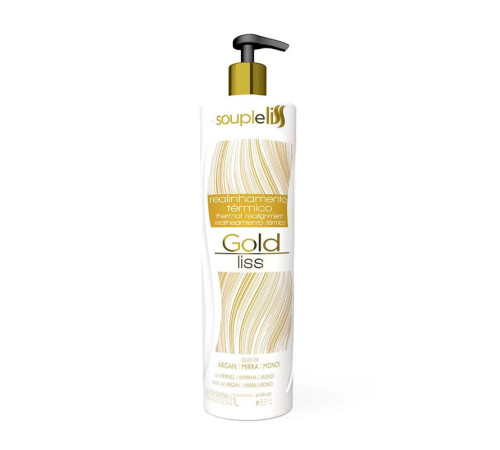 Кератин для волосся SoupleLiss Gold Liss без формальдегіду, 500 г (розлив)