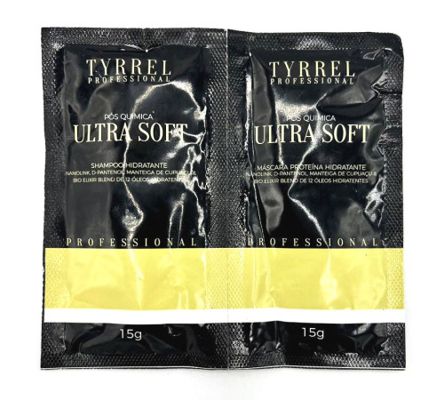 Набор для восстановления поврежденных волос Tyrrel Hidratante Ultra Soft 2*1000 мл