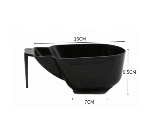 Перукарська миска для фарбування волосся, змішування фарб Tint Bowl Single MP10 400 мл чорна
